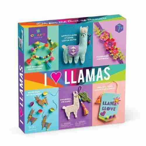 I love llamas craft toy